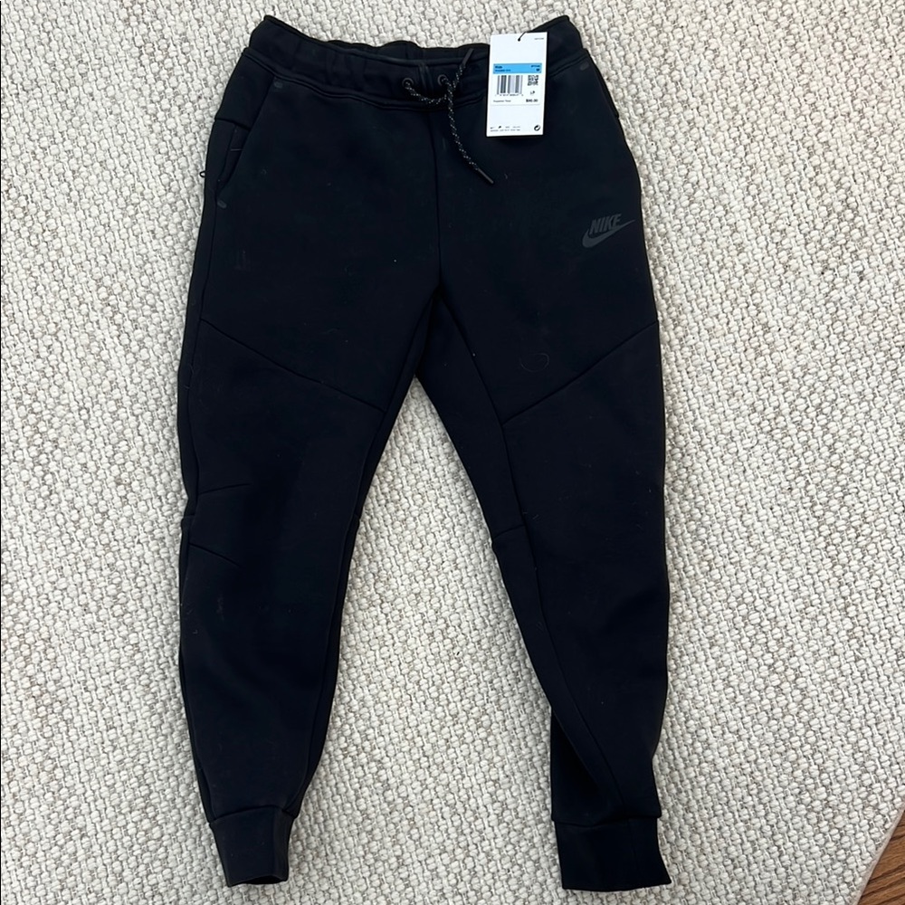 Nike Tech Kids Black Jogger Pants